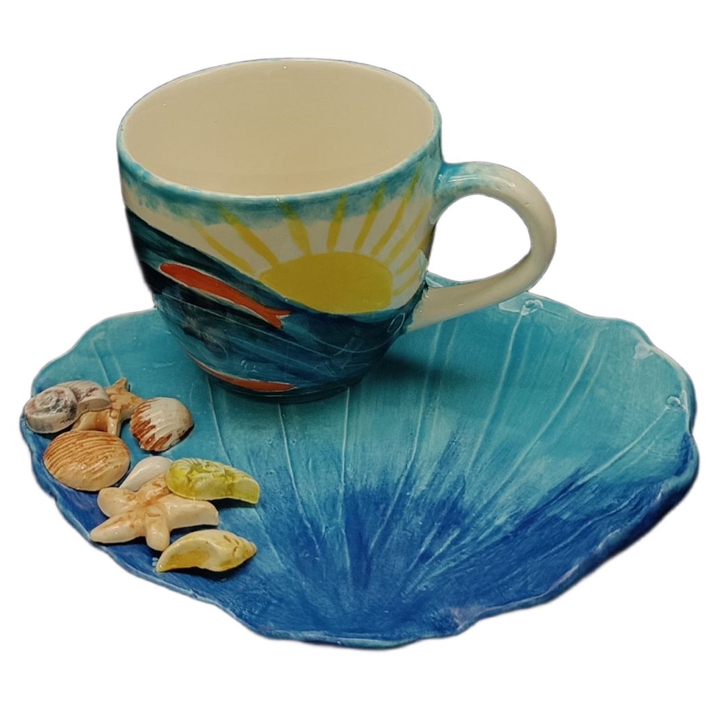 فنجان نعلبکی دریا هیوا