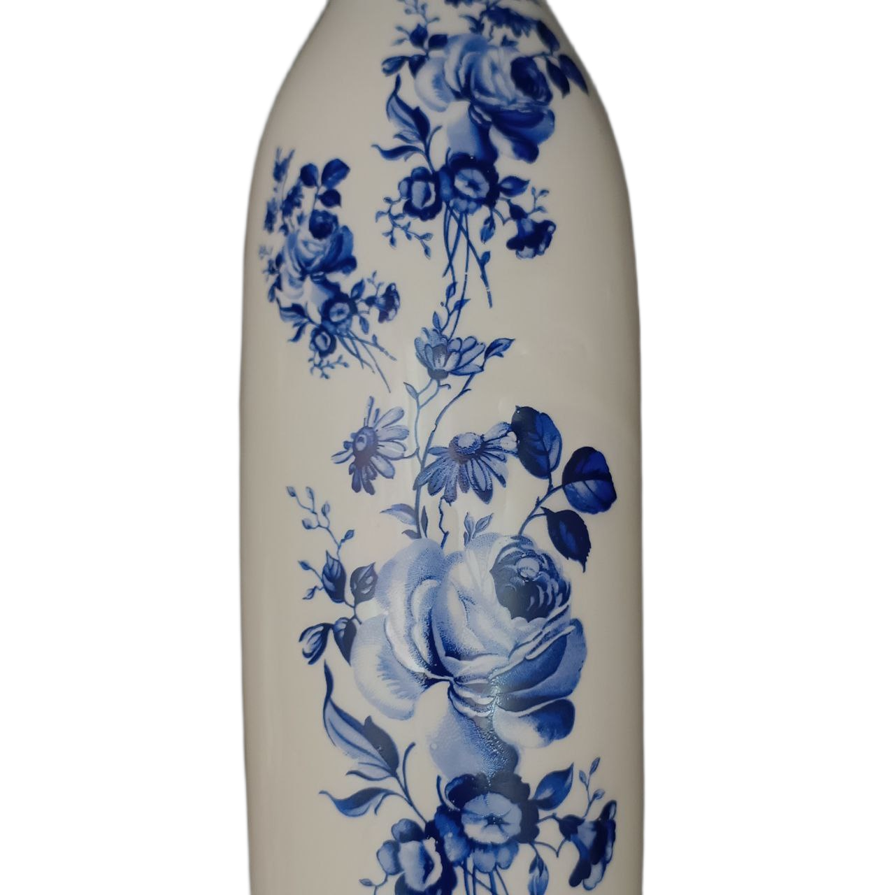 گلدان ارغوان ۳تکه هیوا 14 گلدان ارغوان ترانسفر سورمه ای (4)