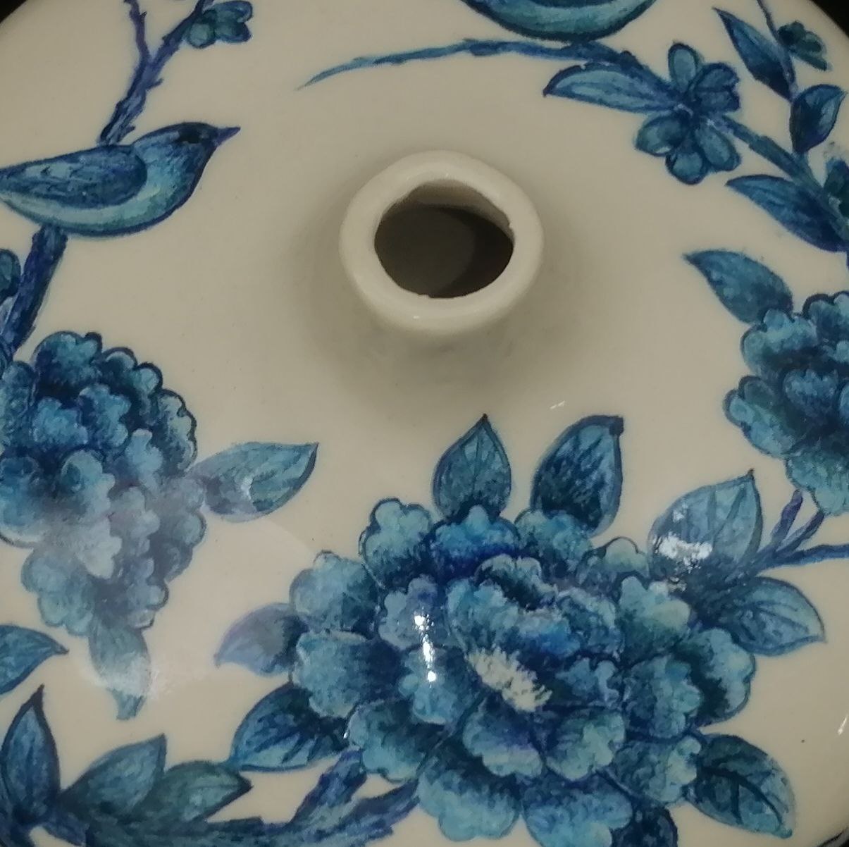 گلدان ارغوان ۳تکه هیوا 24 گلدان ارغوان گل و مرغ (10)