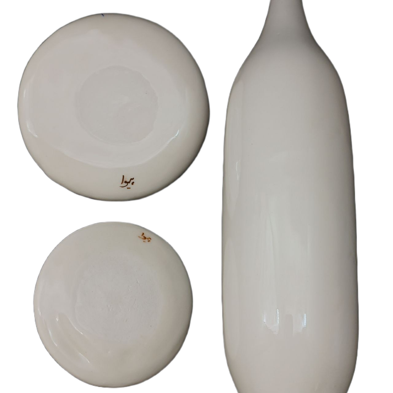 گلدان ارغوان ۳تکه هیوا 15 گلدان ارغوان گل و مرغ (12)